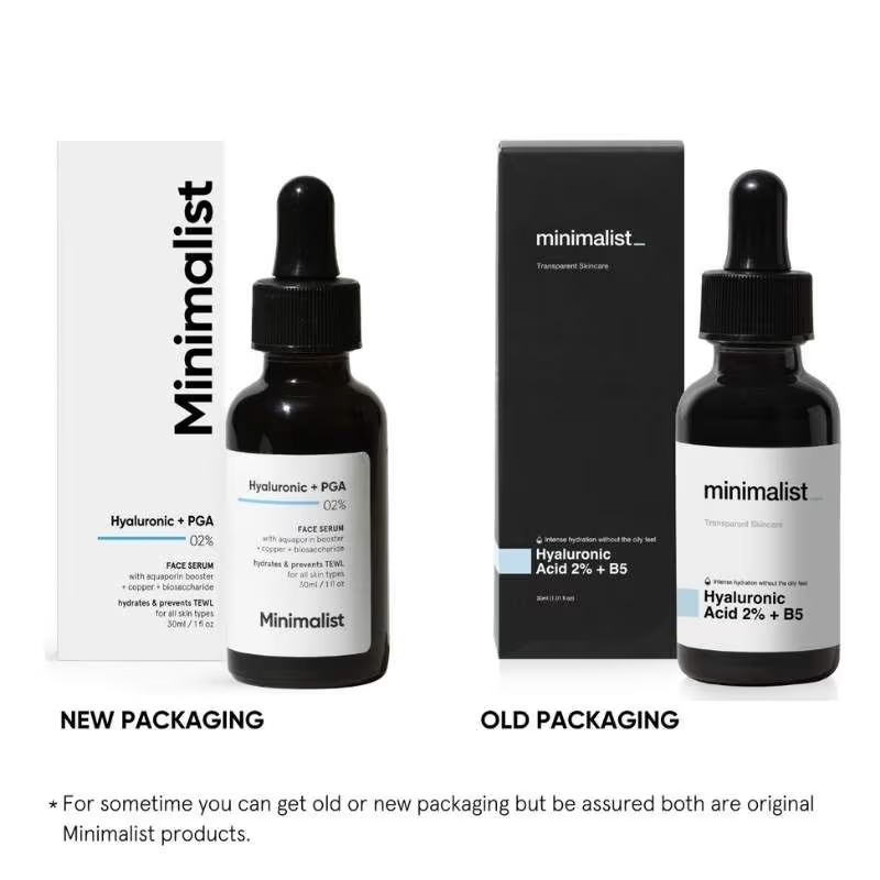 Minimalist 2% Hyaluronic Acid + PGA Face Serum For Deep, Multilevel Hydration (30ml) Face serum from HAVIN