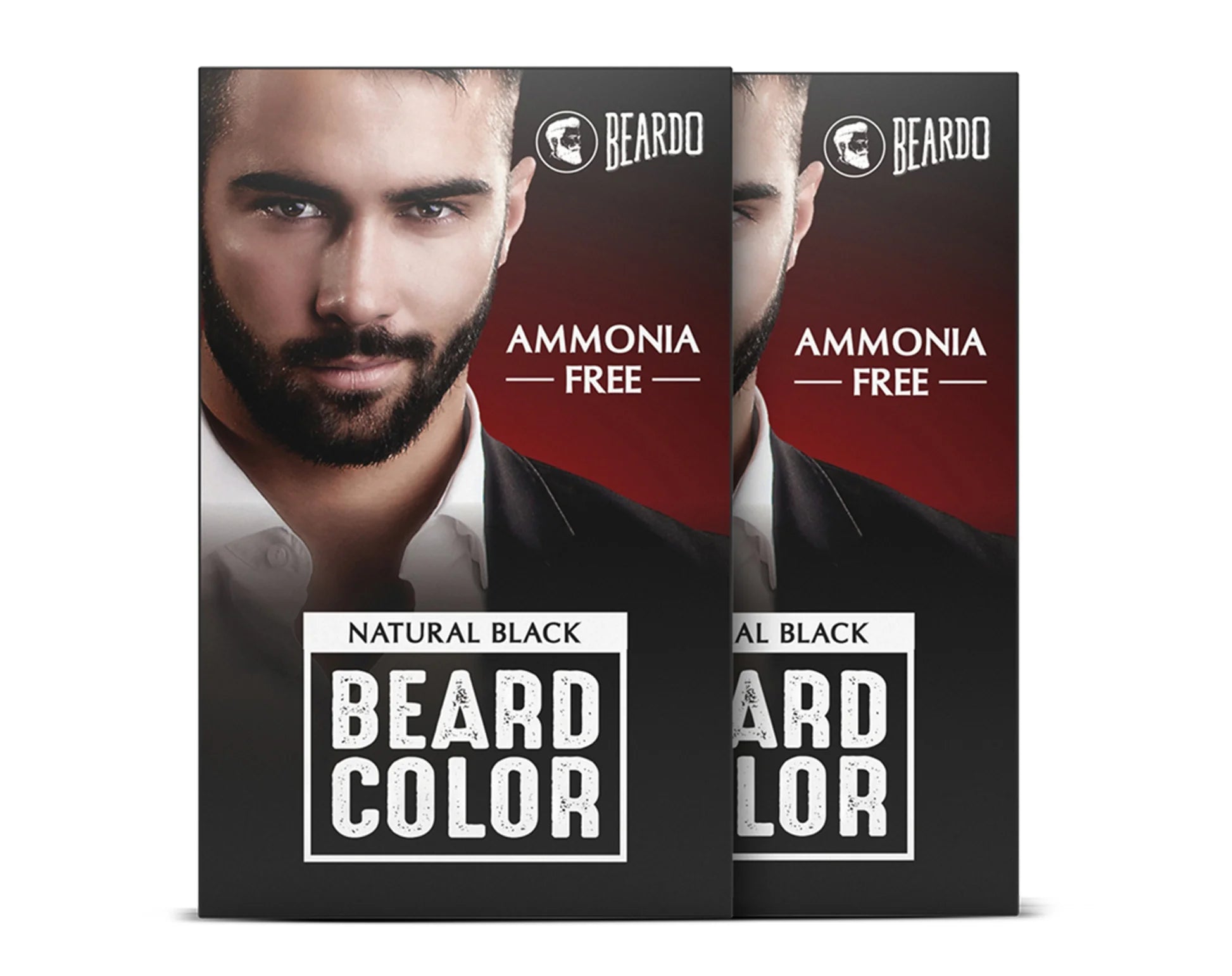 Beardo Beard Color For Men - Natural Black, 60ml | Long Lasting | No Ammonia | Easy to apply, No Stain Beard Hair Colour for men | Skin Friendly Hair dye | Full Grey Hair Coverage Beard Color color from BEARDO