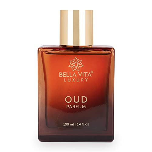 Bella Vita Luxury OUD PARFUM Intense Unisex Perfume for Men Women with Carnation,Vanilla,Cedarwood|Woody,Oriental Long Lasting Fragrance Scent 100Ml