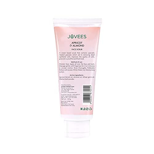 Jovees Herbal Apricot & Honey Peel Off Mask 100 GM | For Pore Tightening and Skin Nourishment | All Skin Types | Paraben & Alcohol Free |Pack of 1 from JOVEES