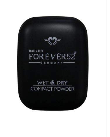 Daily Life Forever52 Dual Wet and Dry Compact With Sponge and Mirror (12g, Sand) from Forever52