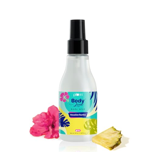 Plum BodyLovin' Hawaiian Rumba Body Mist | Long Lasting Beachy Fragrance For Women & Men With Gardenia & Vanilla | High On Fun | Travel-Friendly Perfume Body Spray 150 ml from Plum