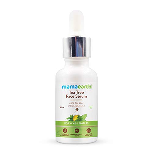 Mamaearth Tea Tree Face Serum For Acne Prone Skin With Tea Tree & Salicylic Acid For Acne & Pimples, 30ml from Mamaearth
