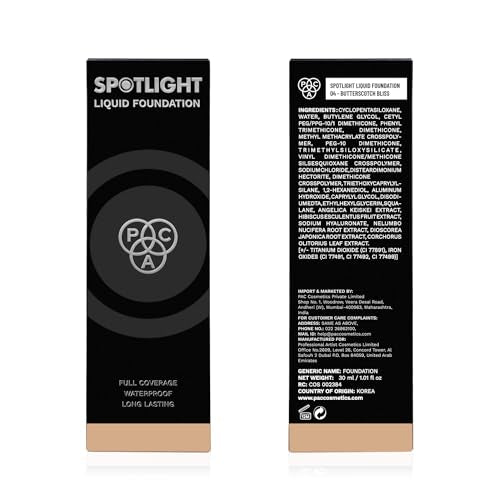 Pac Spotlight Liquid Foundation - 04 (Butterscotch Bliss) from PAC
