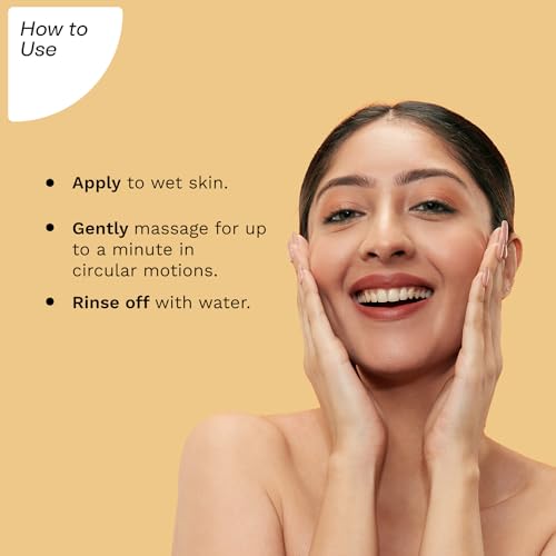Pilgrim 24k Gold Gel Facewash with Korean White Lotus & Lactic Acid 80ml | Face wash for glowing skin | Reduce dark spot and improves skin texture | Removes dullness | For All Skin Types face Wash from Pilgrim