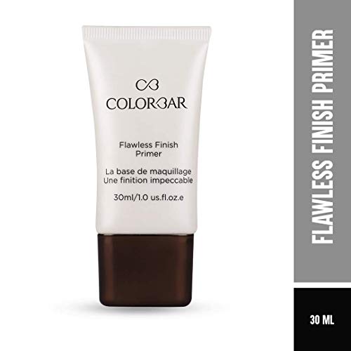 Colorbar Cosmetics Flawless Finish Primer 30 ml, Transparent |Moisturizes Skin | Gel based light weight formula |Provides Radiant & Smooth Finish primer from Colorbar