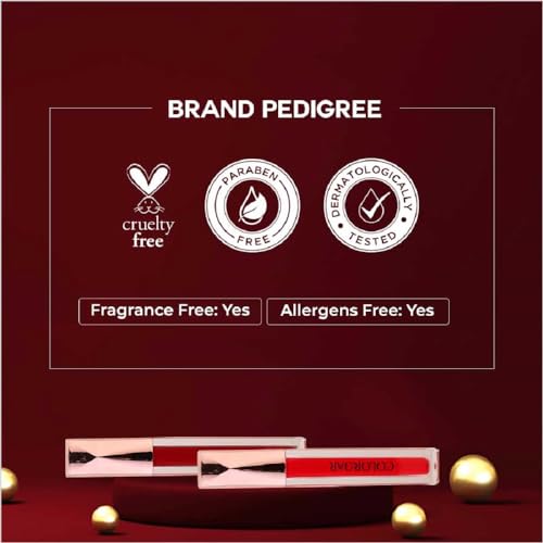 Colorbar Cosmetics Sindoor, Maroon, 3.8 ml | Smudge proof formula | Long lasting from Colorbar