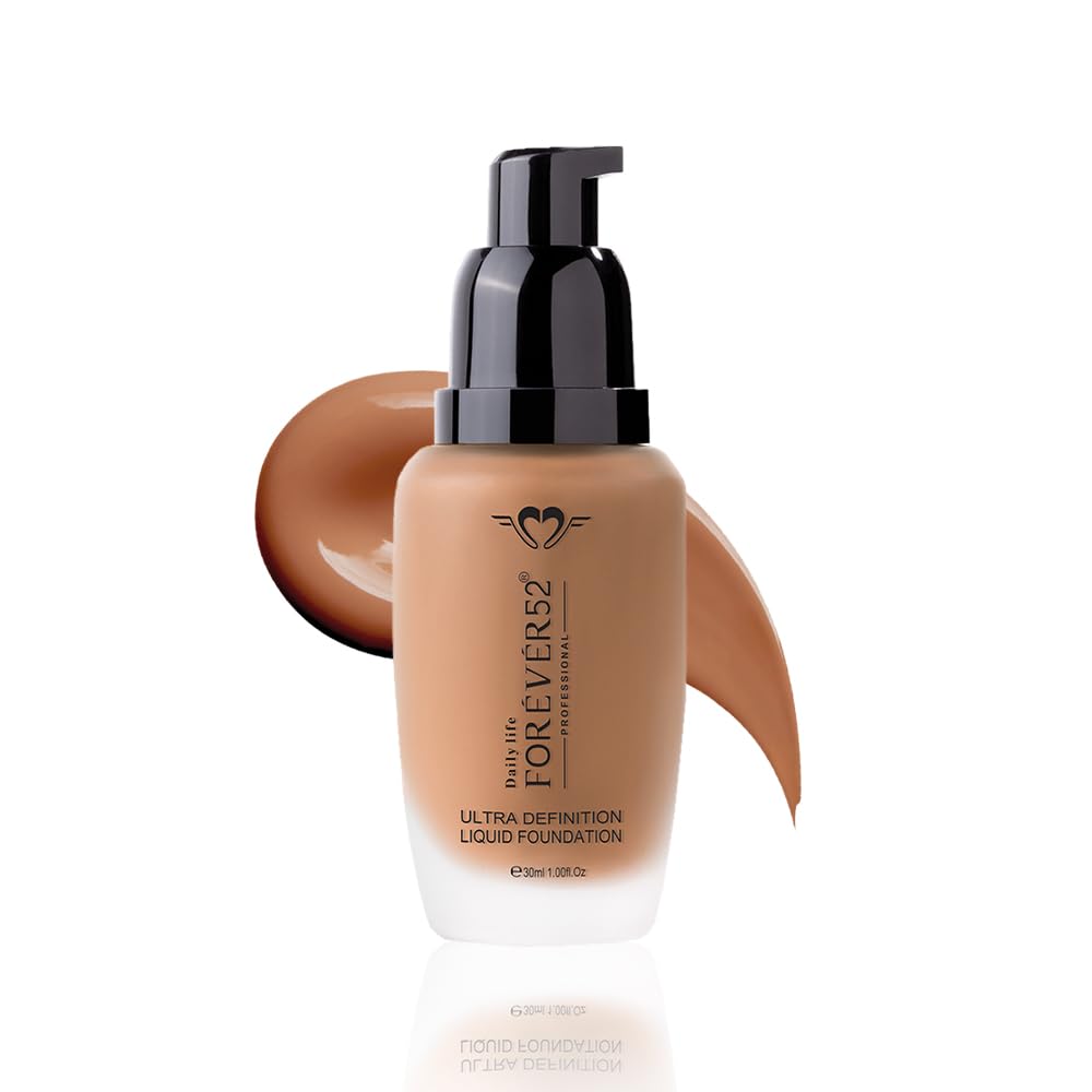 Daily Life Forever52 Ultra Definition Liquid Long Lasting Matte Full Coverage Flawless Weightless Cream Foundation, Milk Cake (FAIR SHADE WITH PINK UNDERTONE) - 005 from Forever52