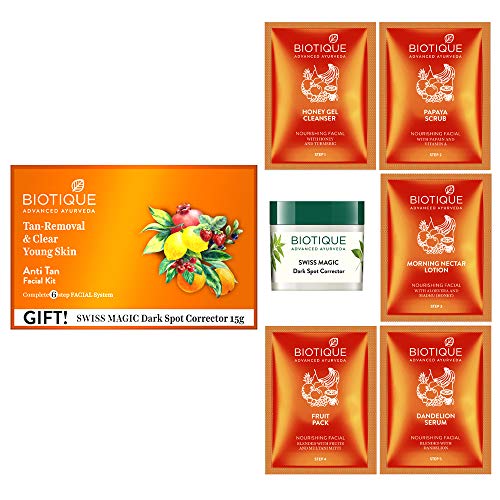Biotique Tan Removal Clear Young Skin Facial Kit facial Kits from Biotique