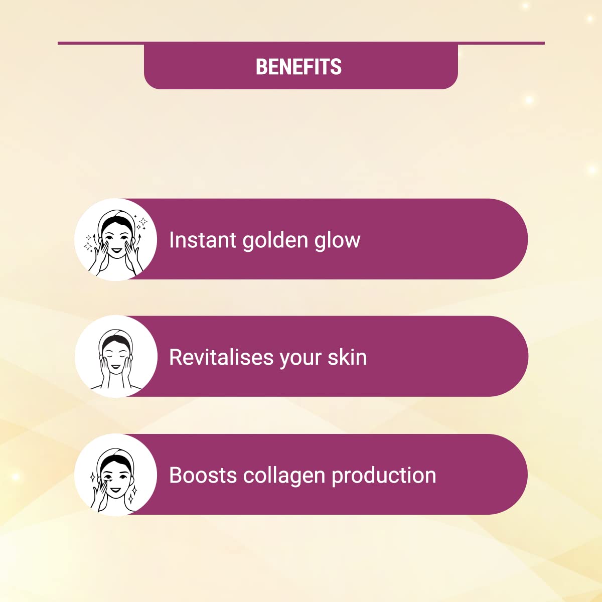Lotus Radiant Gold Facial Kit for instant glow with 24K Pure Gold & Papaya ,4 easy steps (4 use) 1 Count (Pack of 1) from Lotus