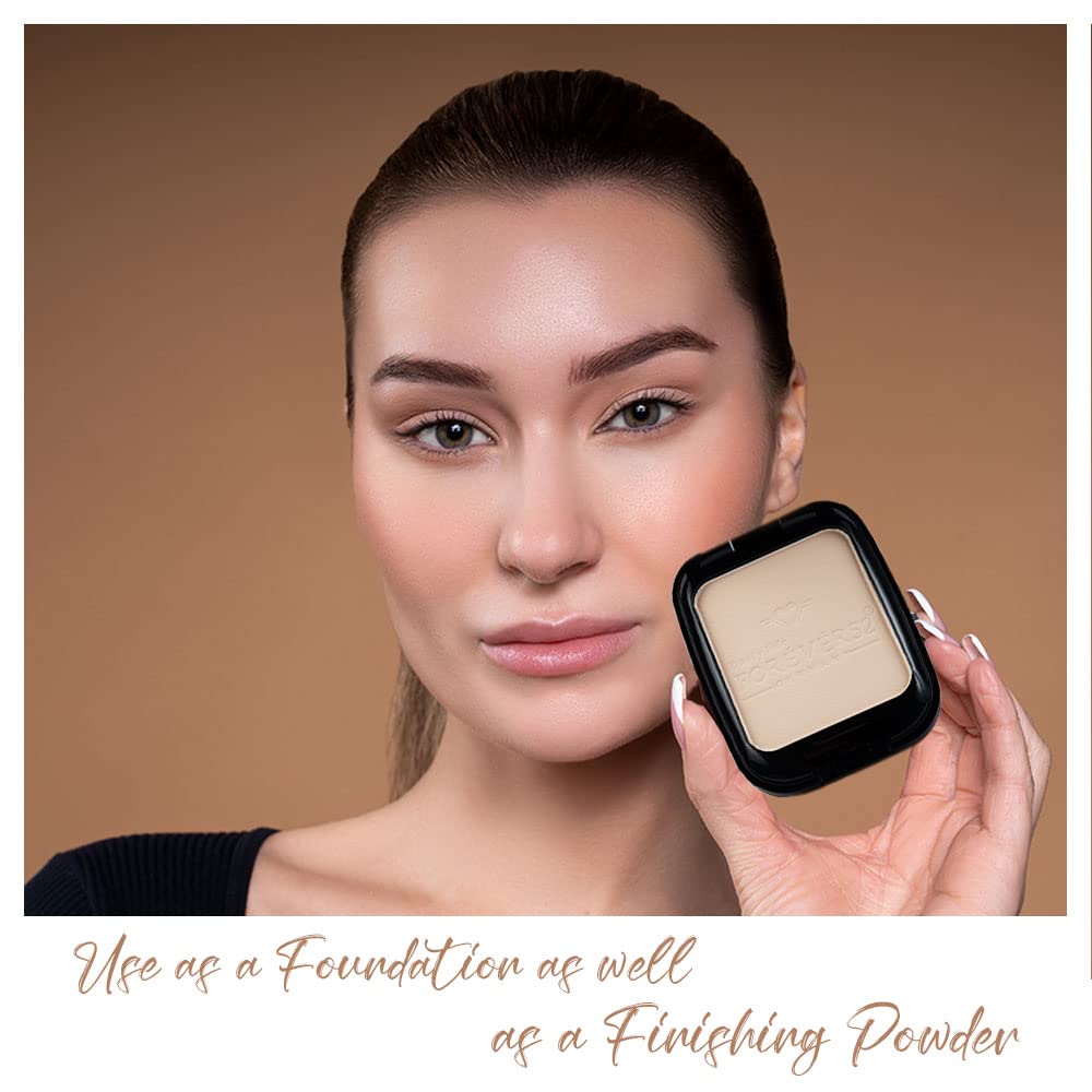 Daily Life Forever52 Dual Wet and Dry Compact With Sponge and Mirror (12g, WD001) from Forever52