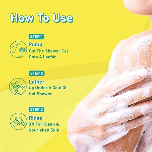 Plum BodyLovin' Hawaiian Rumba Shower Gel | SLS-Free Body Wash For Women & Men | Long Lasting Beachy Fragrance | Aloe-Infused Nourishing Body Cleanser For Soft & Smooth Skin (240 ml) from Plum