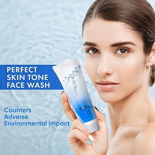 Ozone Perfect Skin Tone Face Wash For Men & Women | Ideal For All Skin Types Helps in Nourishing, Glowing & Moisturising The Skin | Enriched with Aloe Vera, Lemon & Cucumber -100 g (Pack of 1) from Ozone