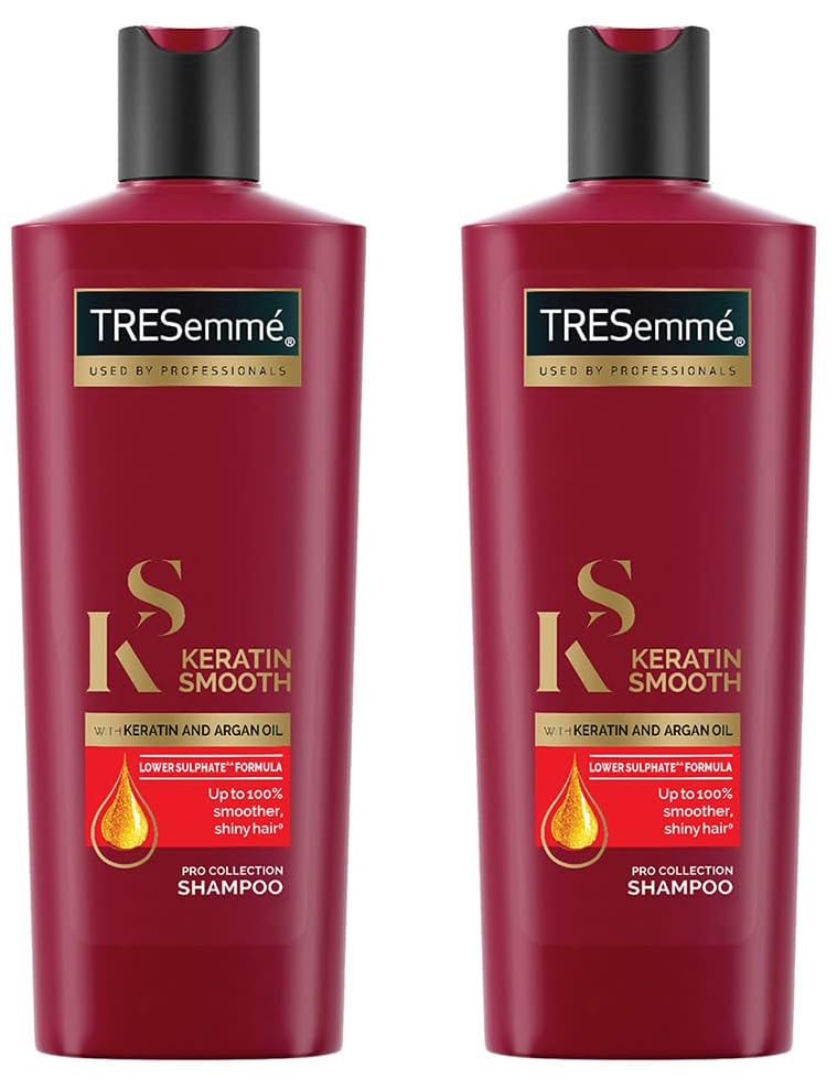 TRESemme Keratin Smooth Shampoo 185 ml (Pack of 2) from TRESemme