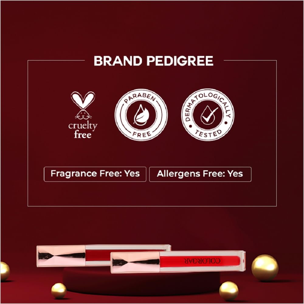 Colorbar Sindoor, Red, 3.8ml | Smudge proof formula | Long lasting sindoor from Colorbar
