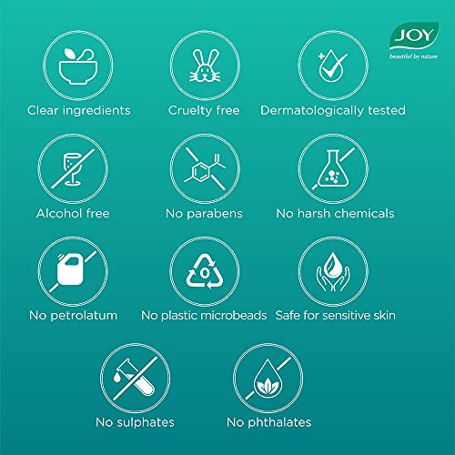 Joy Charcoal Face Wash for Oil Control & Dirt Removal (150ml) | Fights Pollution, Blackheads, Acne & Pimples | Activated Charcoal Face Wash For Oily Skin For Men & Women from JOY