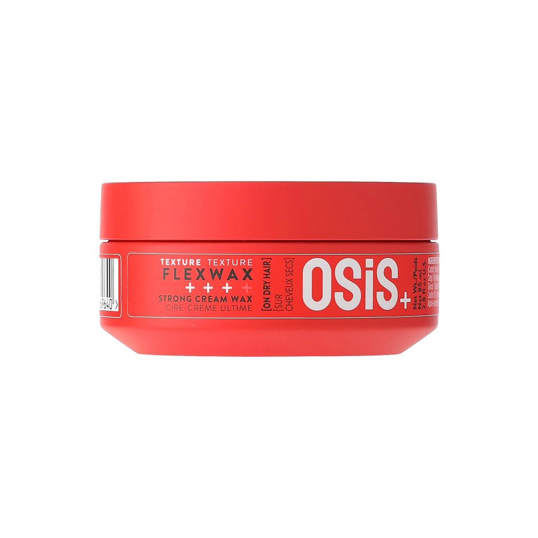 Schwarzkopf Professional OSiS+ Flexwax Strong Hair styling Cream Wax I Provides grip and natural shine I Easy to Apply and Wash | Medium Hold | Matte Finish with Volume | Suitable of all Hair types | For men and Women | 85 ml from Schwarzkopf Professional