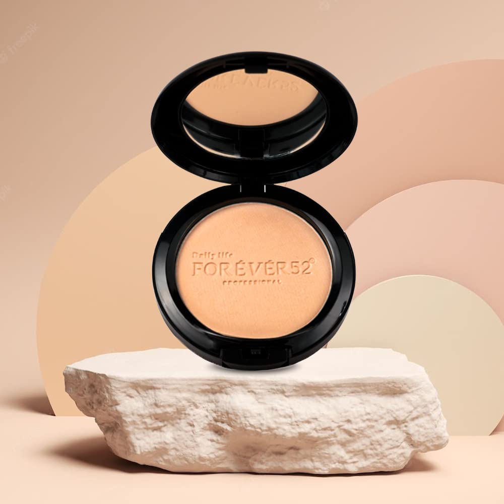 Daily Life Forever52 Two Way Cake Compact (Medium To Dark Shade With Pink Undertone - 004) from Forever52