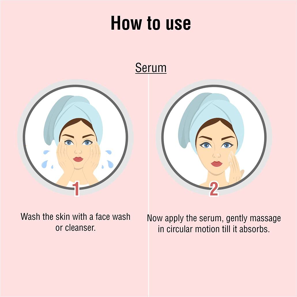 O3+ Agelock Vitamin C Lactic Acid Serum for Face Exfoliation, Anti Ageing, Moisturising & Whitening All Skin Types, 30g from O3+