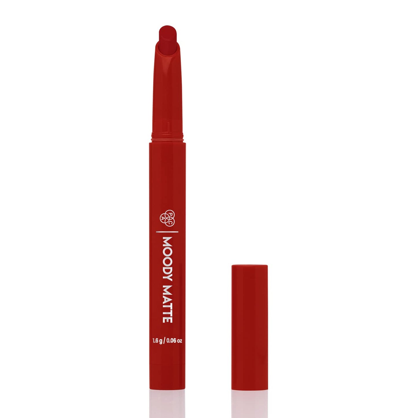 PAC Moody Matte Lipstick | Transfer Proof Lipsticks for Women with Rose oil | Highly Pigmented, Feather Light, Brightening Lip Color | Creamy Long Lasting for All Skin Types | Masquered - 1.6g from PAC