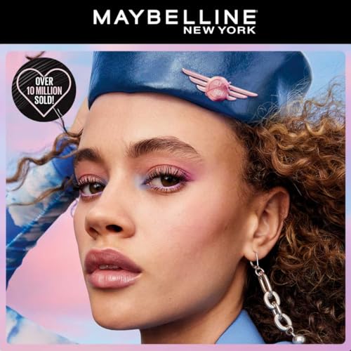 Maybelline New York Waterproof Mascara, Lengthening & Volumizing Mascara, With Bamboo Extract & Fibres, Lash Sensational Sky High, Very Black, 6ml from Maybelline