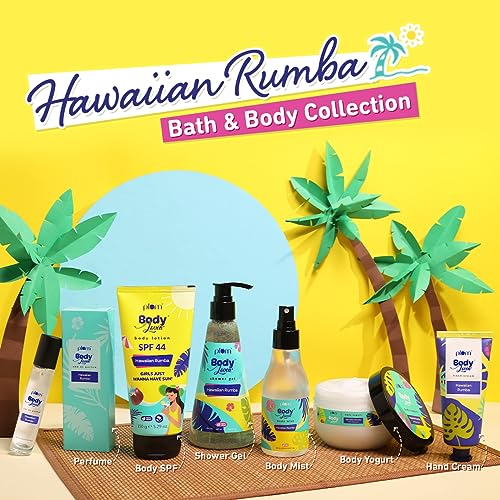 Plum BodyLovin' Hawaiian Rumba Body Mist | Long Lasting Beachy Fragrance For Women & Men With Gardenia & Vanilla | High On Fun | Travel-Friendly Perfume Body Spray 150 ml from Plum