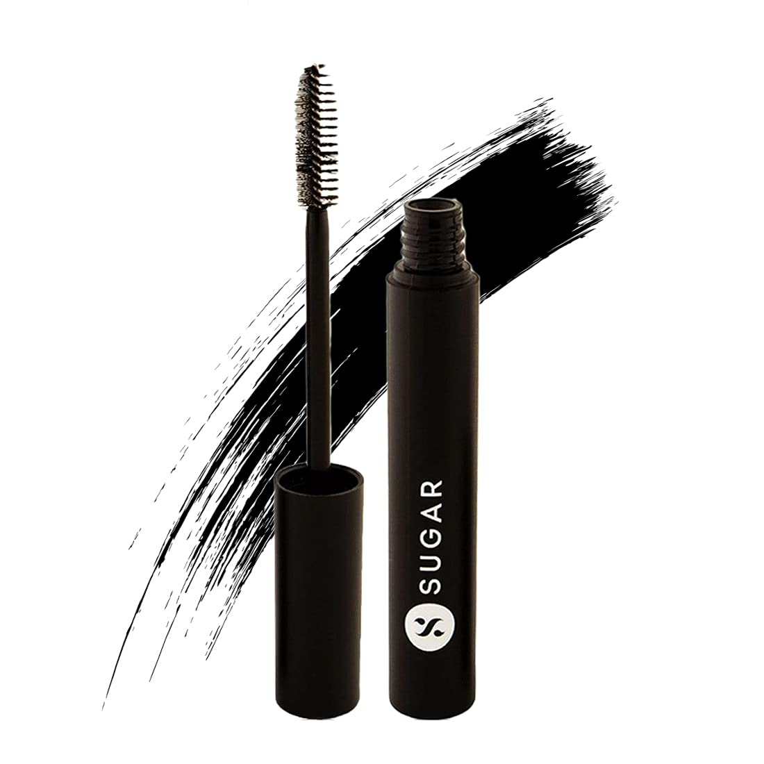 SUGAR Cosmetics Lash Mob Limitless Mascara - 01 Black With A Bang (Black) Eye Lash Protection, Black, Highly Pigmented. from SUGAR Cosmetics