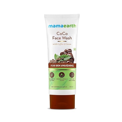 Mamaearth CoCo Face Wash for Women, with Coffee & Cocoa for Skin Awakening 100ml face Wash from mamaearth