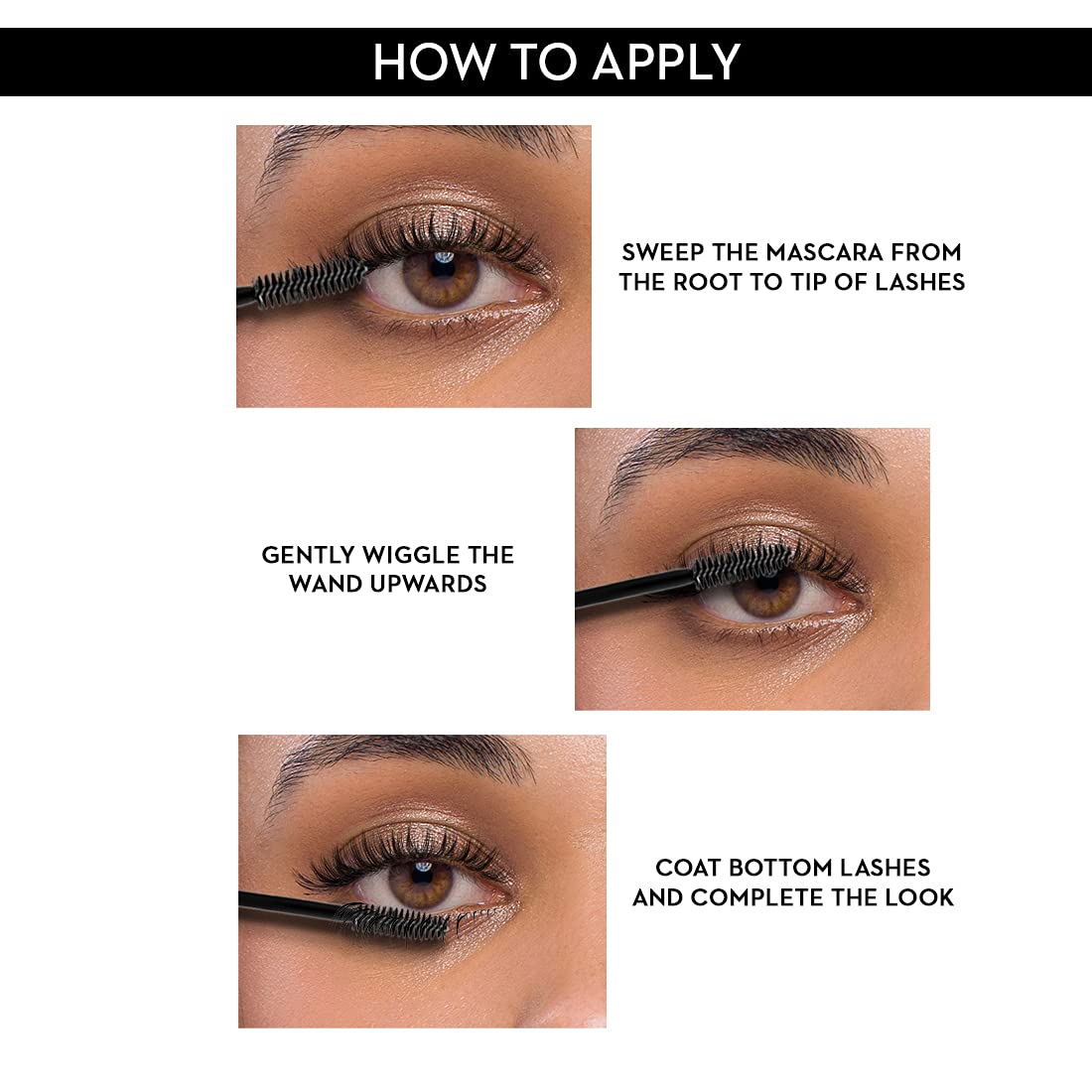 SUGAR Cosmetics Lash Mob Limitless Mascara - 01 Black With A Bang (Black) Eye Lash Protection, Black, Highly Pigmented. from SUGAR Cosmetics