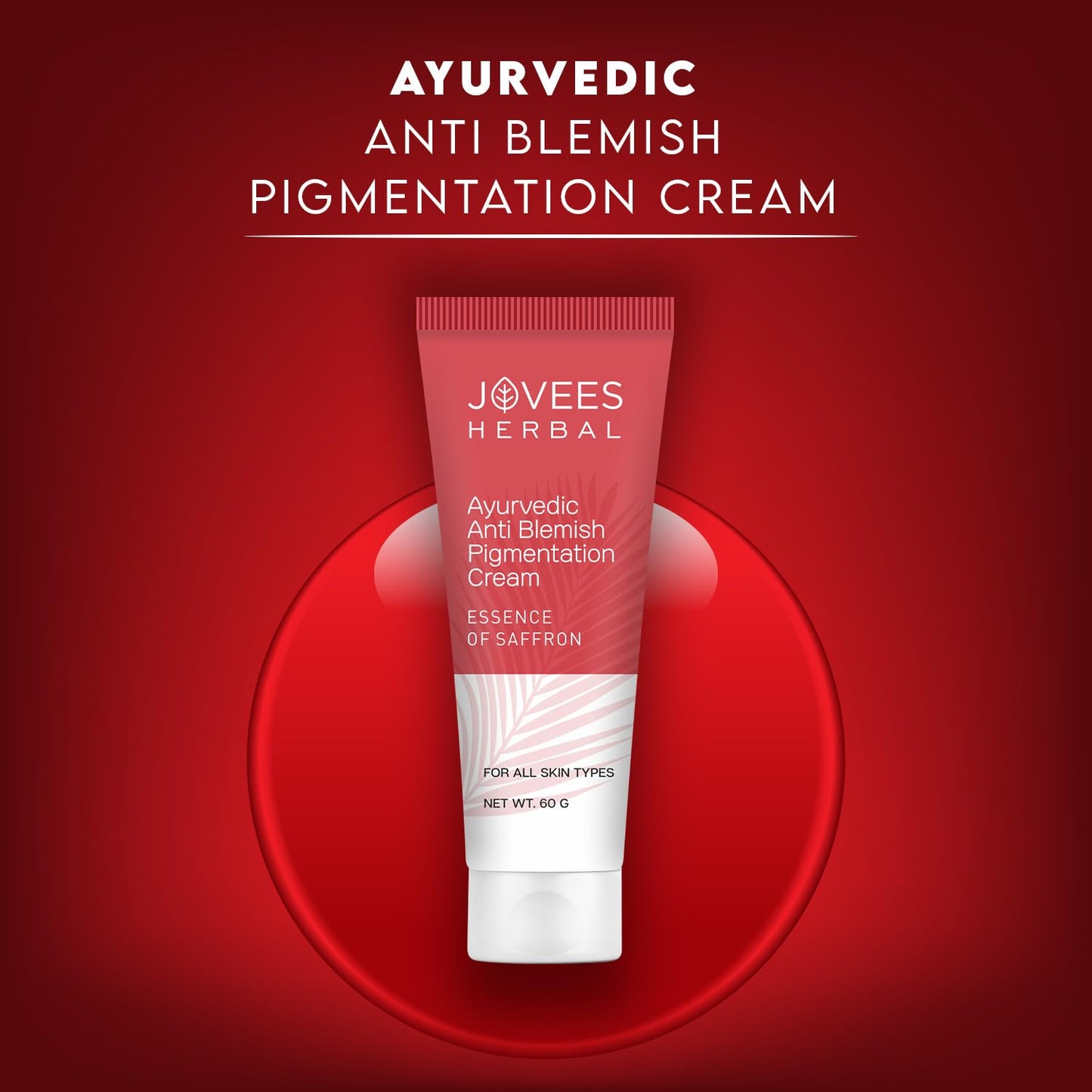Jovees Herbal Anti Blemish Pigmentation Cream For Women/Men | Pigmentation and Blemish Removal | Clean and Clear Skin |100% Natural | Paraben and Alcohol Free | 60GM from JOVEES