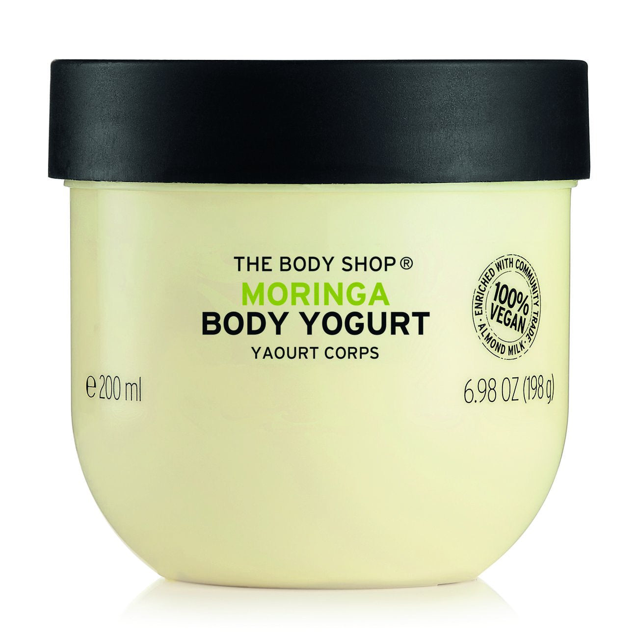 The Body Shop Vegan Body Yogurt Moringa Cream, 200ml from The Body Shop