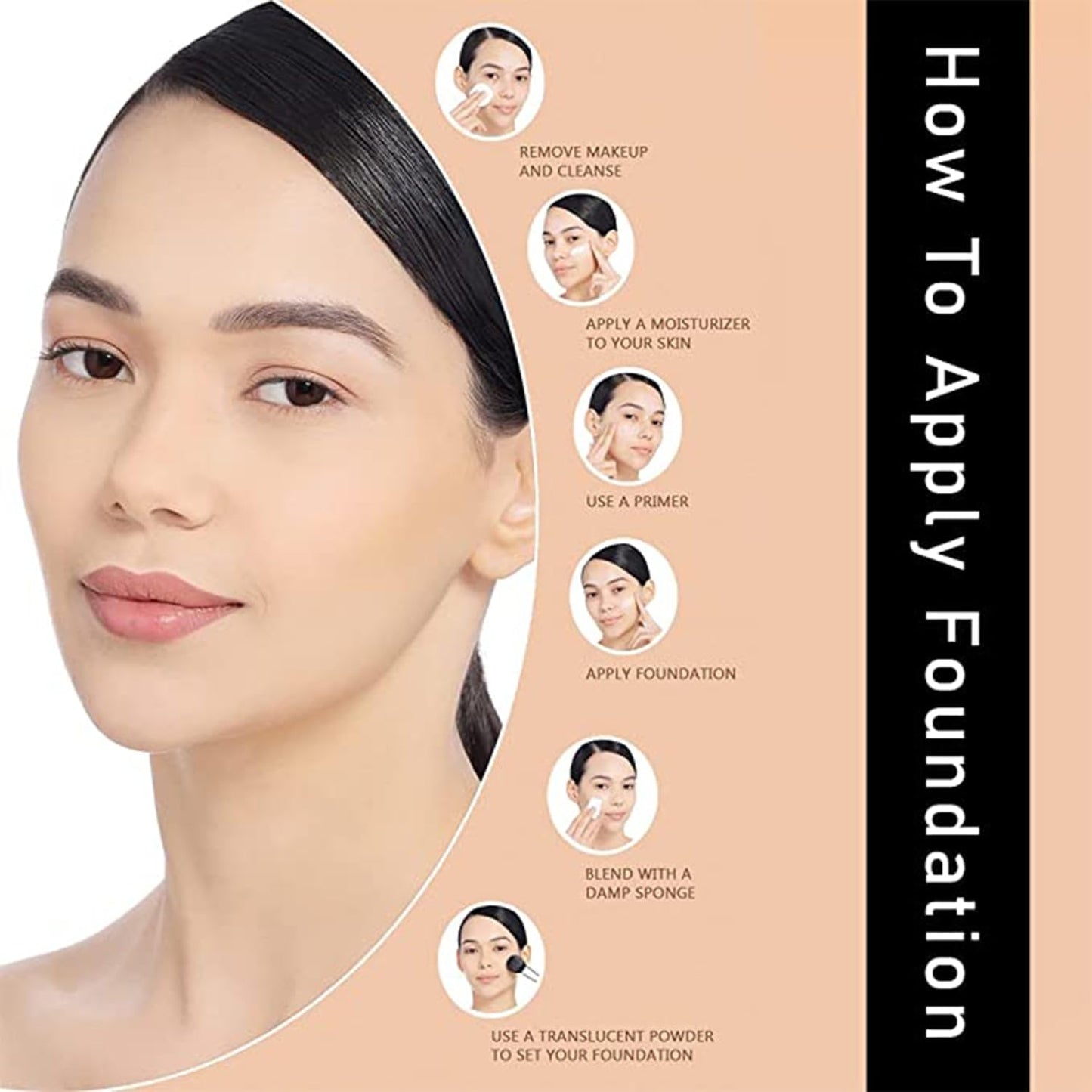 Daily Life Forever52 Ultra Definition Liquid Long Lasting Matte Full Coverage Flawless Weightless Cream Foundation, Milk Cake (FAIR SHADE WITH PINK UNDERTONE) - 005 from Forever52