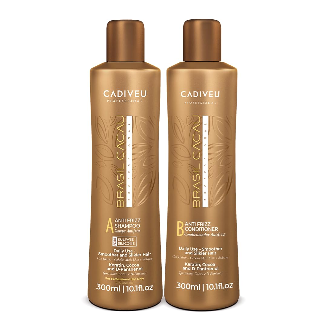CADIVEU Generic Professional Brasil Cacau Anti Frizz Shampoo + conditioner 300 ml from CADIVEU
