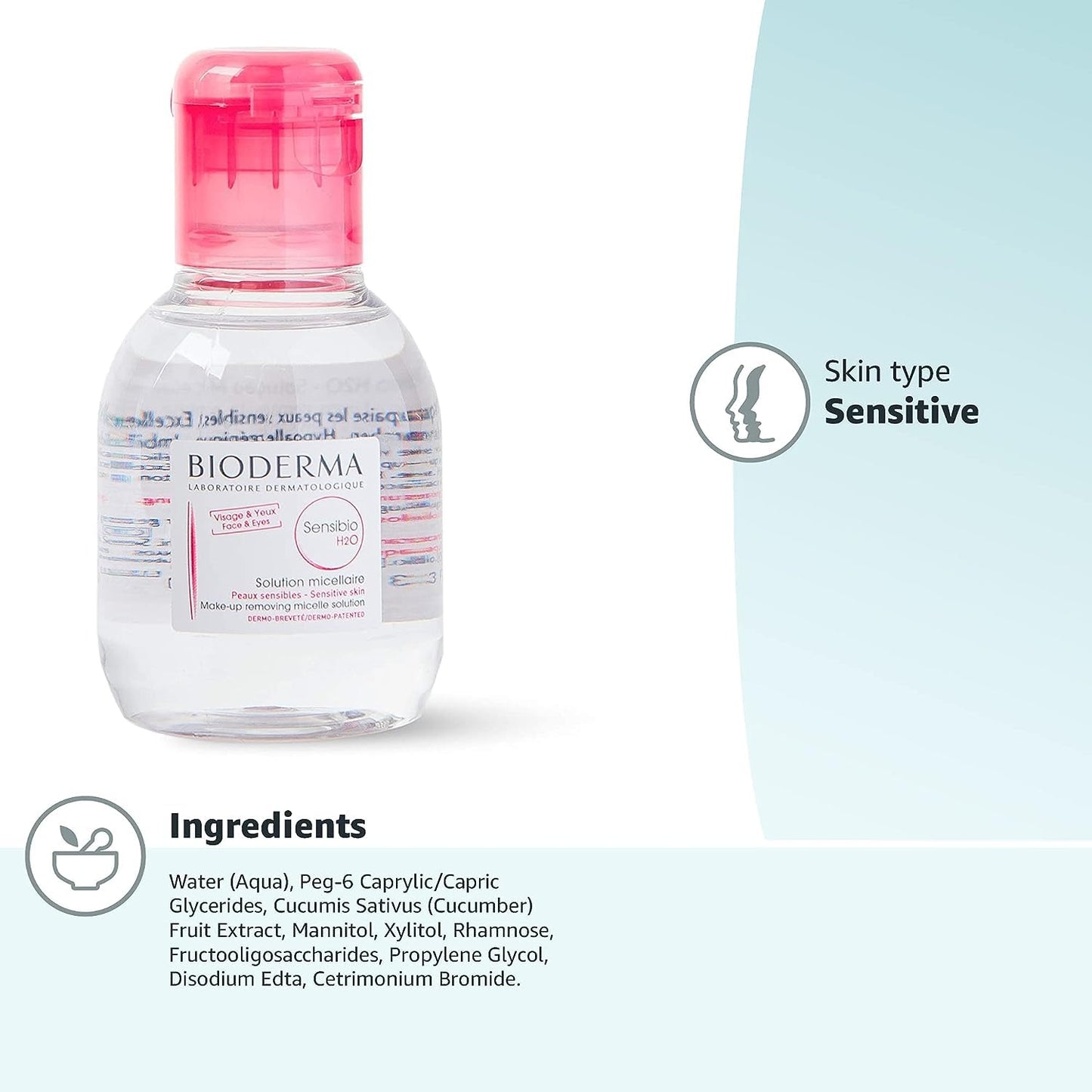 Bioderma Sensibio H2O, 100ml water from Bioderma