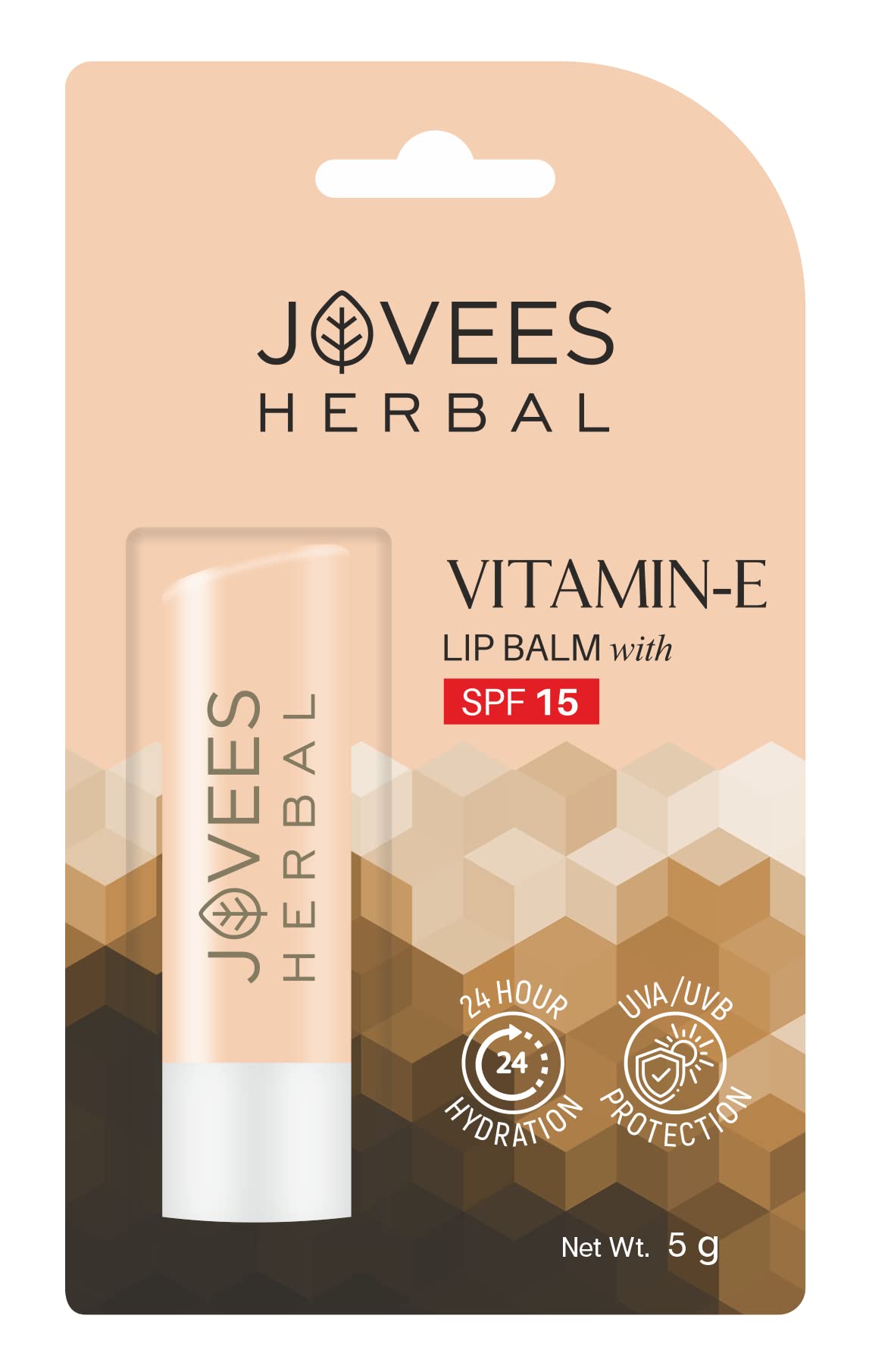 Vitamin E Lipbalm with SPF 15-5 g from JOVEES