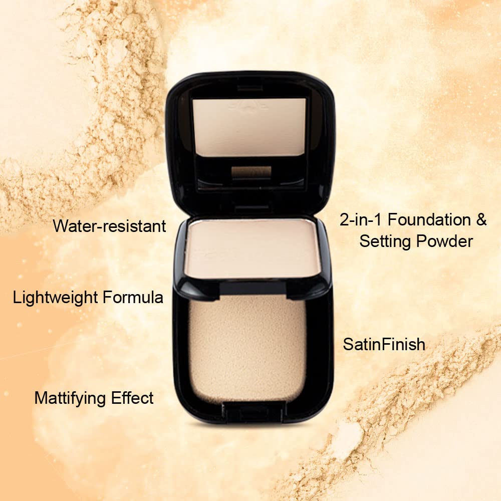 Daily Life Forever52 Dual Wet and Dry Compact With Sponge and Mirror (12g, WD001) from Forever52