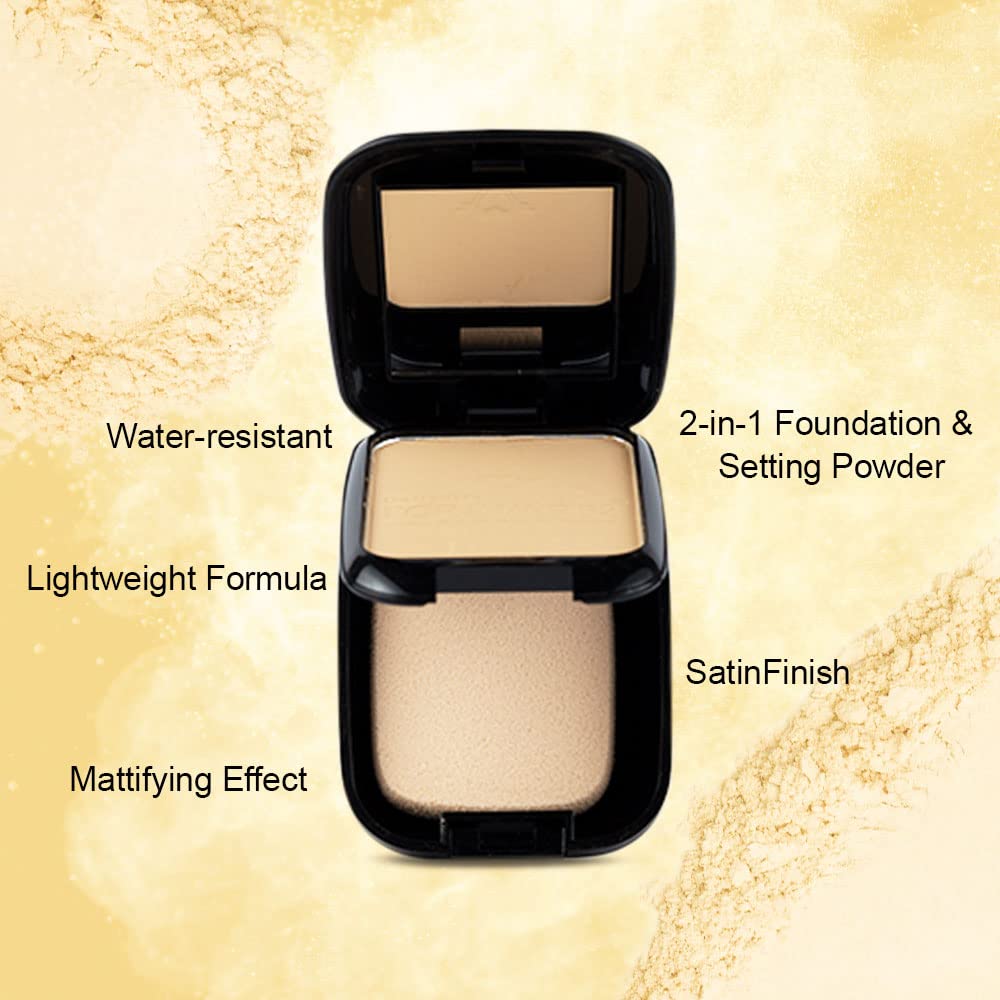 Daily Life Forever52 Dual Wet and Dry Compact With Sponge and Mirror (12g, Ivory) from Forever52