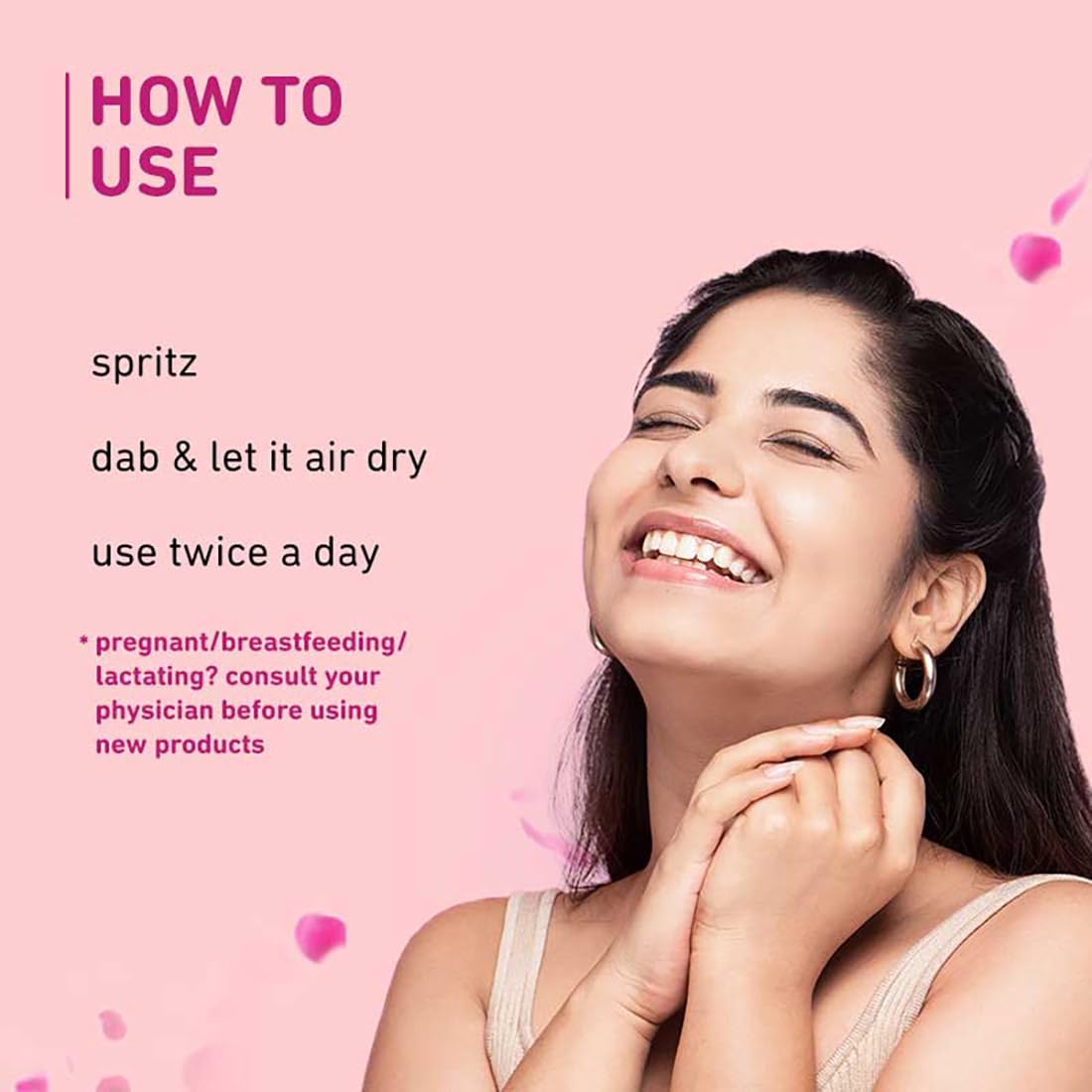 Plum Bulgarian Valley Rose water Toner For Face | With Hyaluronic Acid & Bulgarian Rose Extracts | Tightens Pores | Instantly Hydrates | Balances pH Levels | Alcohol-Free | Non-Drying | Soft Spray Format | All Skin types | 100 ml from Plum