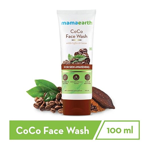 Mamaearth CoCo Face Wash for Women, with Coffee & Cocoa for Skin Awakening 100ml face Wash from mamaearth