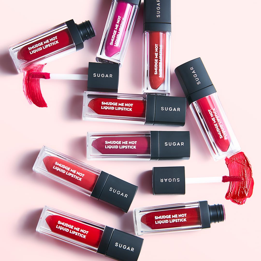 SUGAR Cosmetics Smudge Me Not Liquid Lipstick for Women | Transferproof & Waterproof | Lasts Upto 12hrs | Matte Lipstick | 4.5ml - 42 Toast Roast from SUGAR Cosmetics