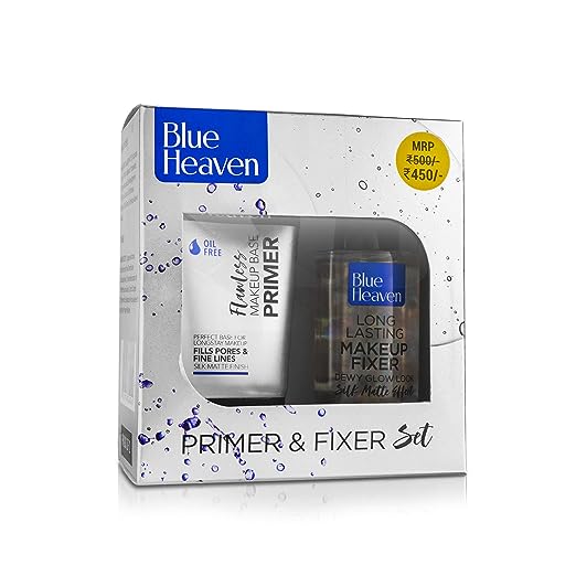 Blue Heaven Primer And Fixer Combo Set - Transparent