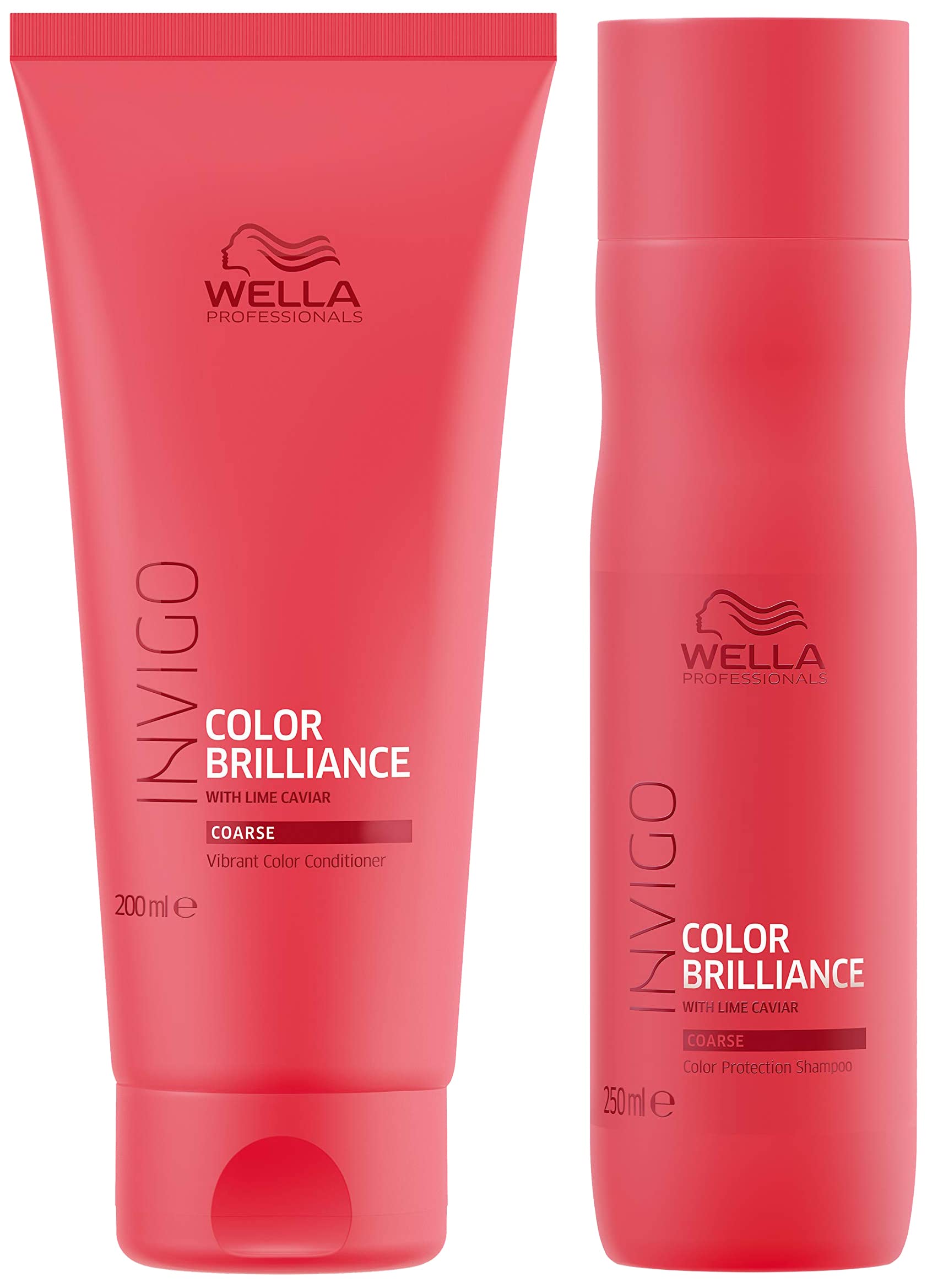 Wella Professionals INVIGO Color Brilliance Shampoo 250ml and Conditioner 200ml duo for fine/normal hair from WELLA
