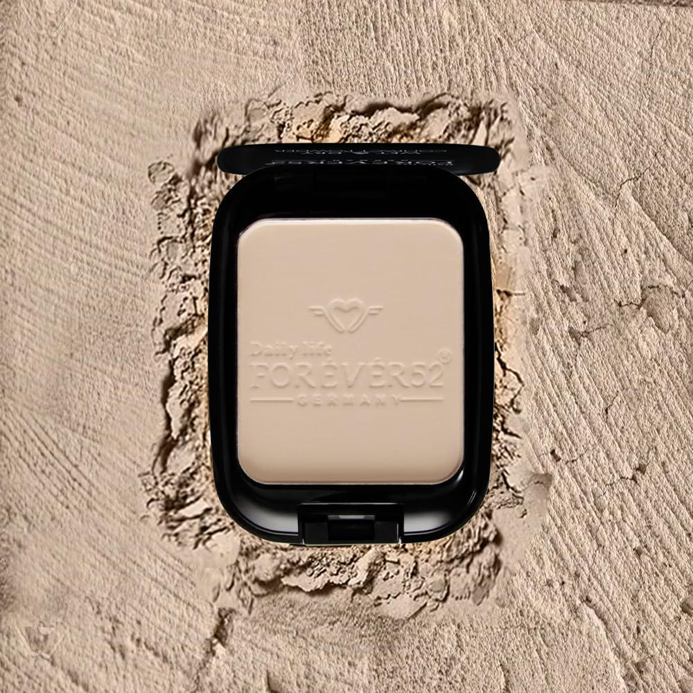 Daily Life Forever52 Dual Wet and Dry Compact With Sponge and Mirror (12g, WD001) from Forever52