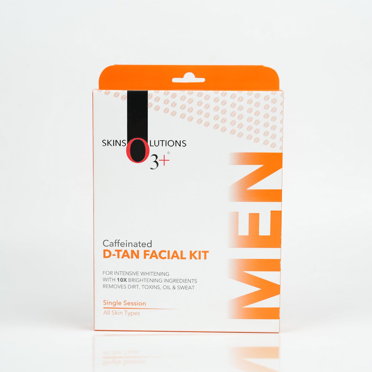 O3+ Caffeinated D-Tan Facial Kit for removing dirt toxins oil and sweat single session for All Skin Types 40 GM from O3+