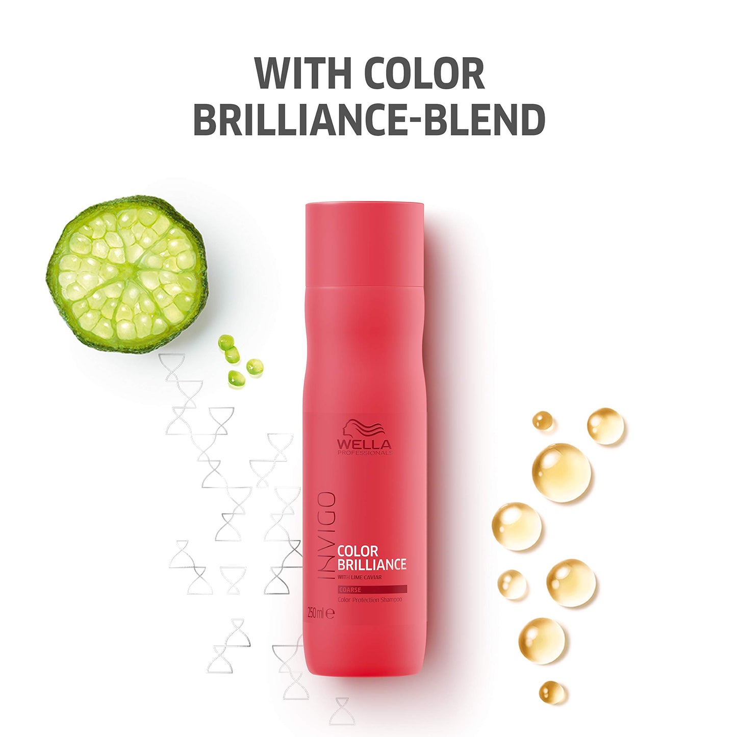 Wella Professionals INVIGO COLOR BRILLIANCE Mask for fine/normal hair 150ml and Shampoo for fine/normal hair, 250ml from WELLA