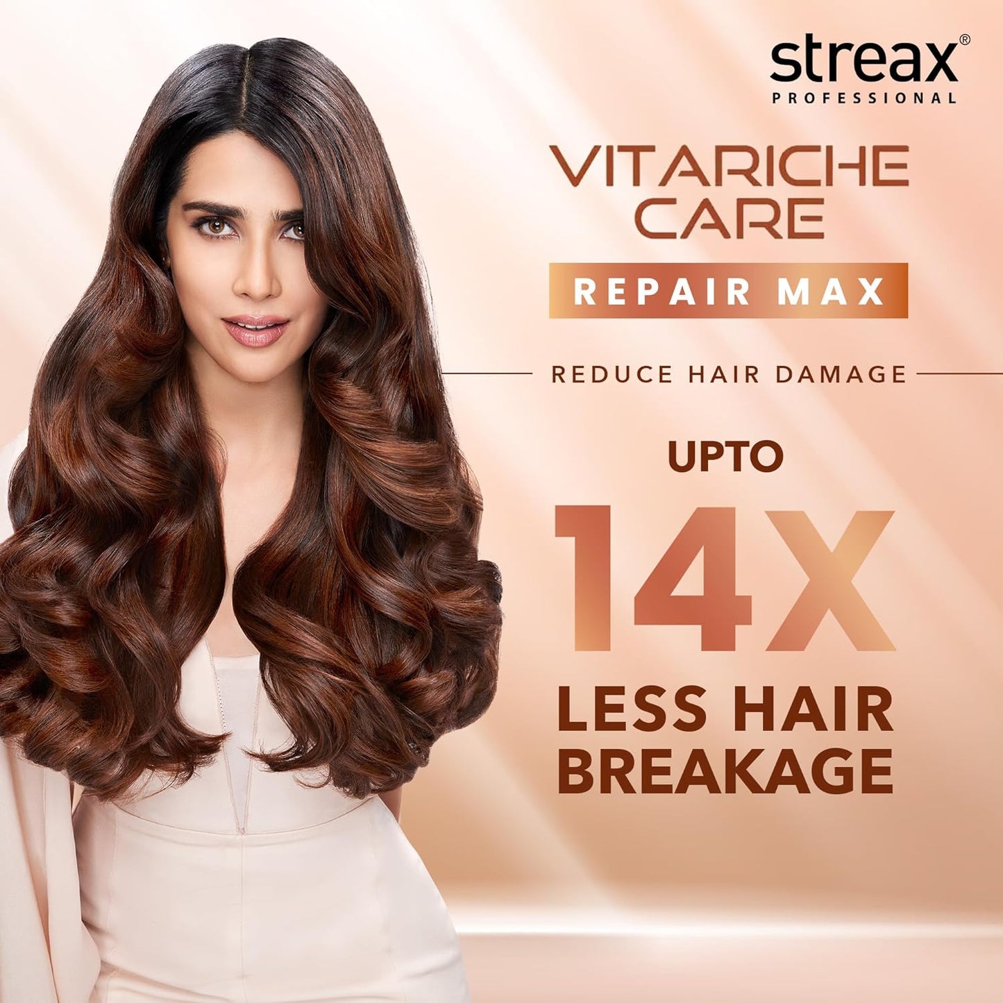 Streax Professional Pro Vitariche Repair Max Shampoo, 300Ml from Streax Professional