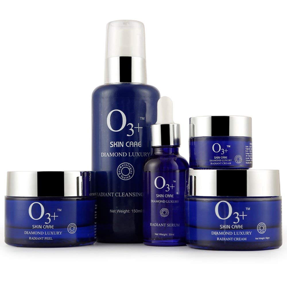 O3+ Diamond Luxury System Facial Kit For Bridal Makeup And Ultra Glow Treatments - Perfect For All Skin Type To Increase Shine And Glow On Face facial Kits from HAVIN.IN