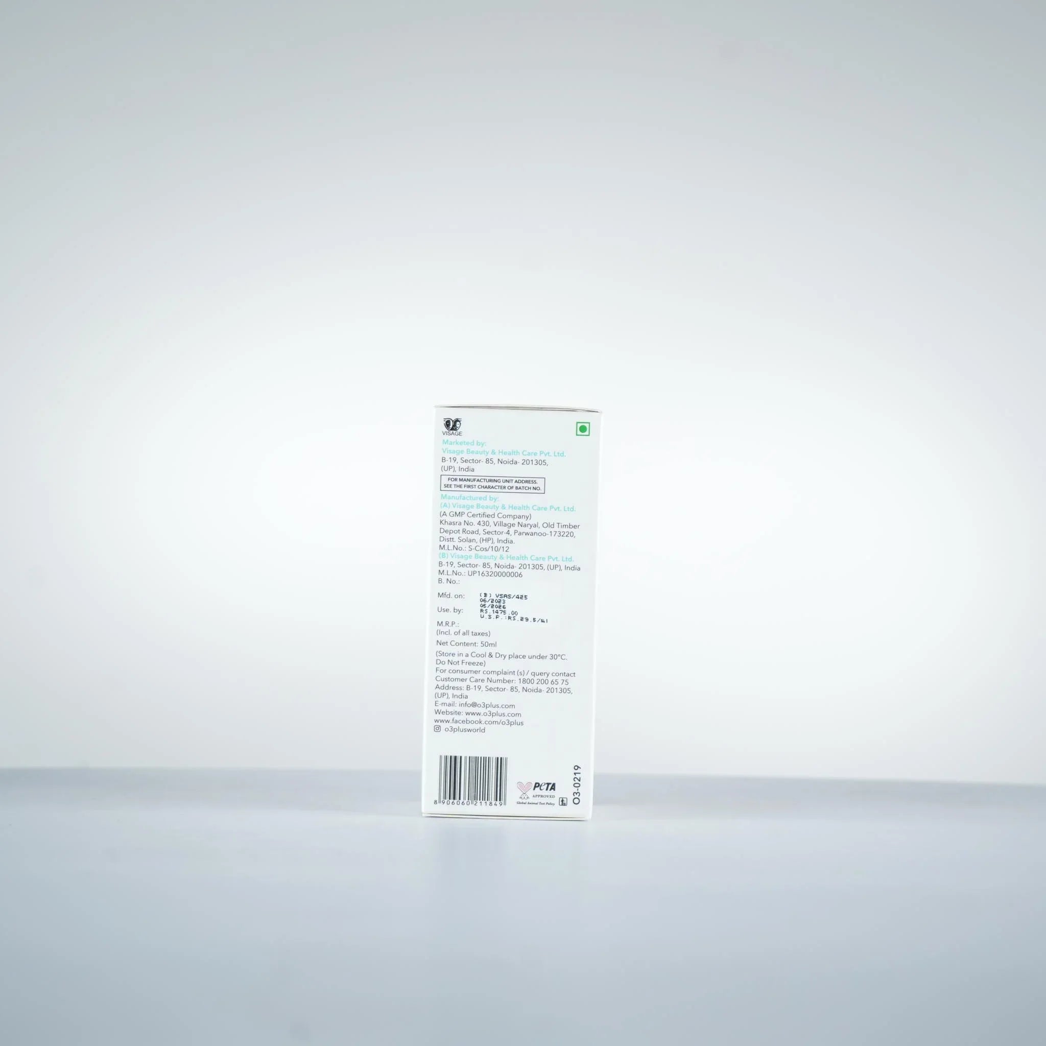 O3+ Seaweed Acne Control Serum, 50ml Face serum from O3+