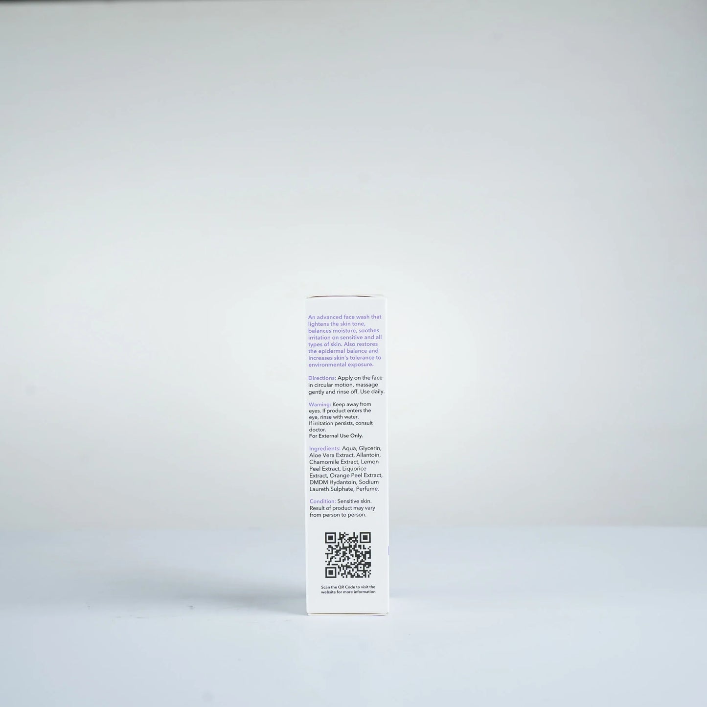 O3+ Lightening & Calming Facewash for Sensitive Skin, 50g face Wash from O3+