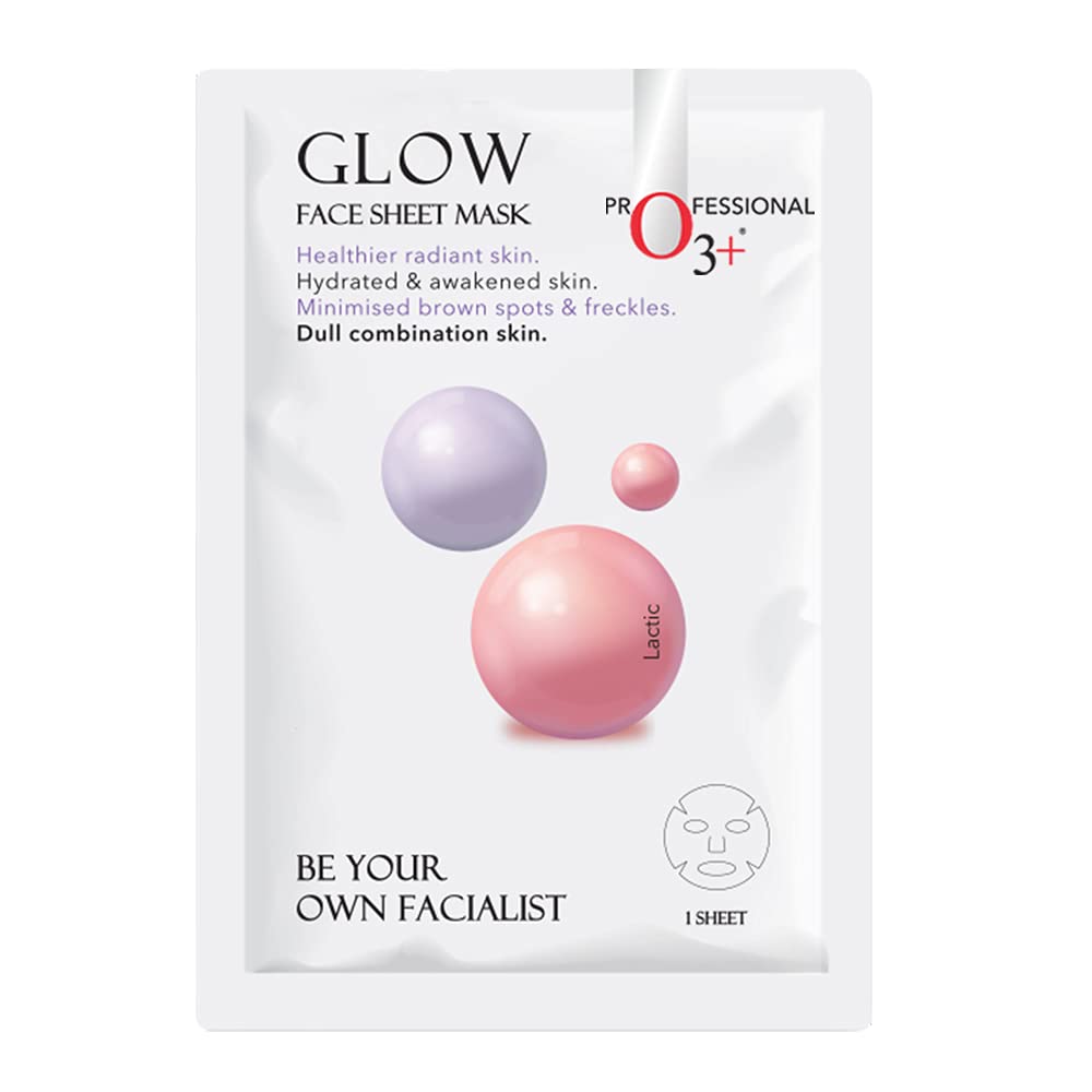 O3+ Facialist Glow Sheet Mask face mask from O3+
